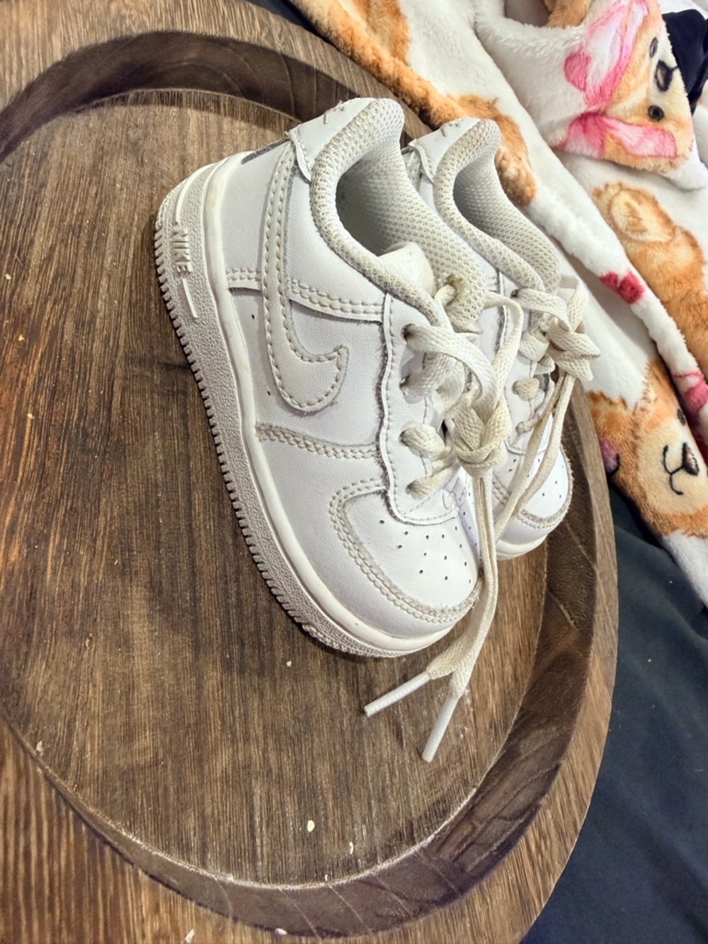 Nike Kids White Low-Top Sneakers 5C